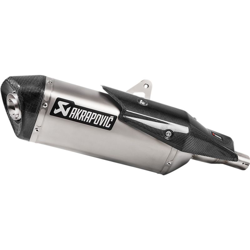 Silencieux Akrapovic Titane embout carbone