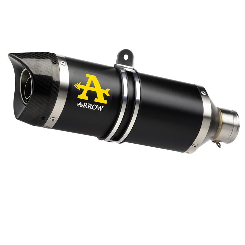 Silencieux Arrow Alu dark thunder embout carbone