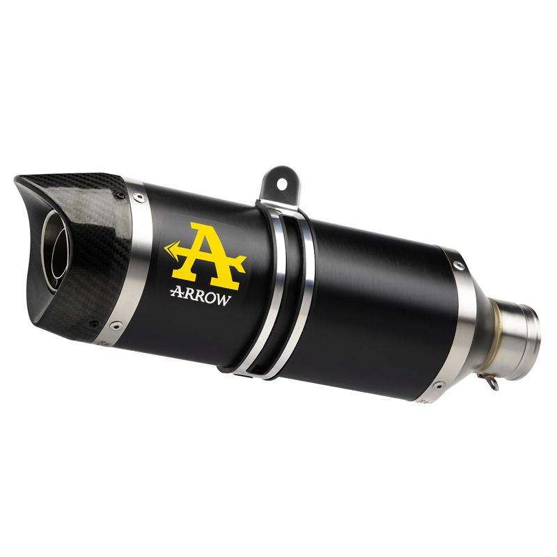 Silencieux Arrow Thunder Alu dark embout carbone