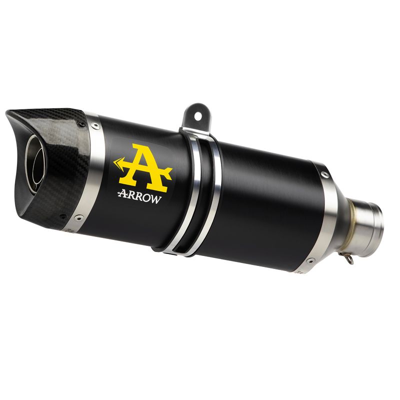 Silencieux Arrow Thunder Alu Dark embout carbone