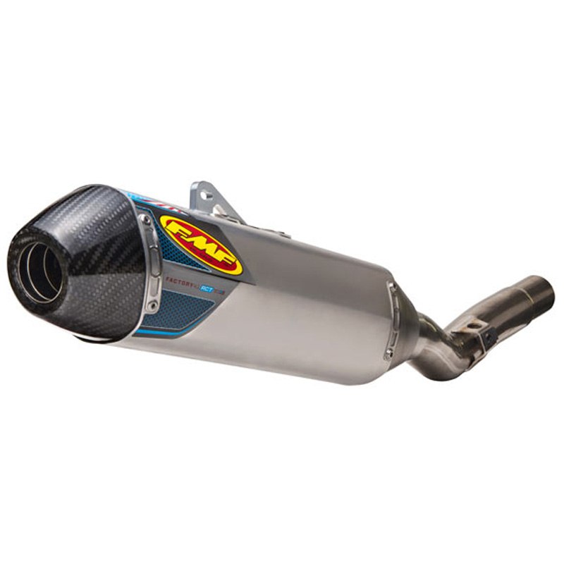 Silencieux FMF Factory 4.1 RCT Inox embout carbone Tout terrain