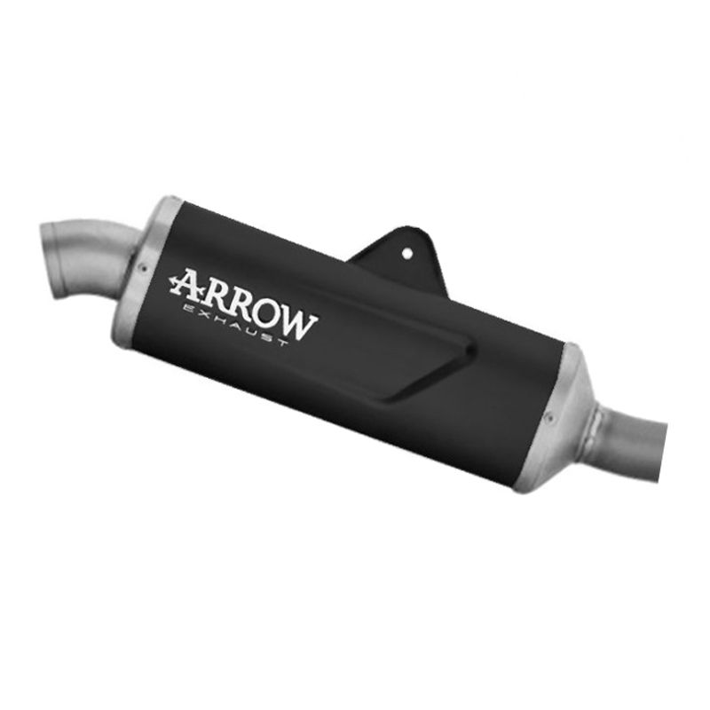 Silencieux Arrow indy race evo alu dark embout inox