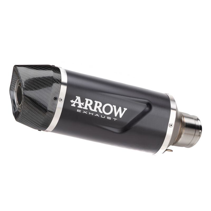 Silencieux Arrow Indy-race Alu Dark embout carbone