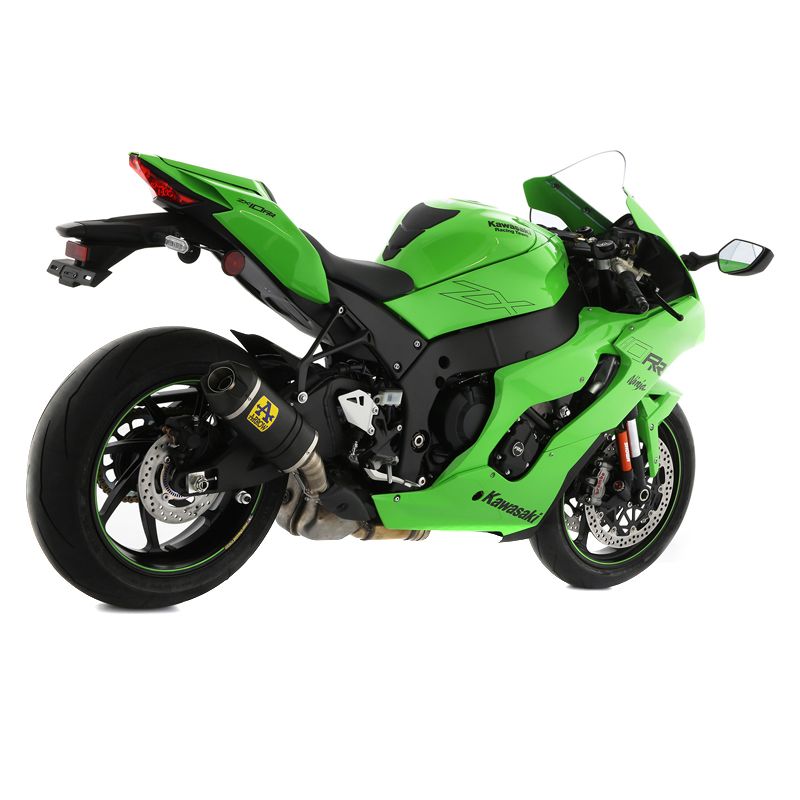 Silencieux Arrow indy race Alu dark embout carbone