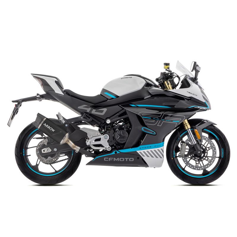 Silencieux Arrow INDY RACE EVO EMBOUT CARBONE