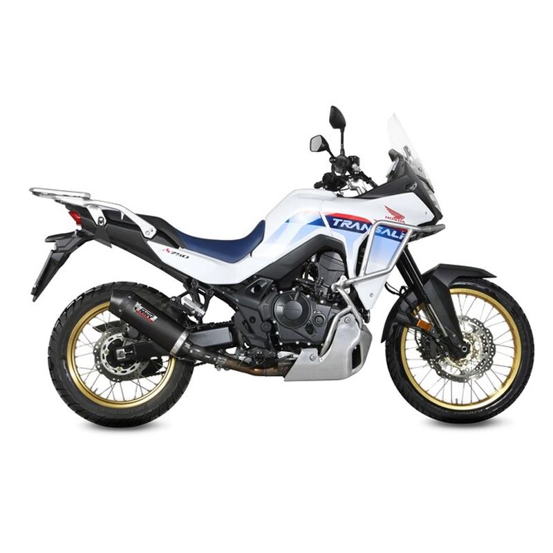 Silencieux Mivv OVAL INOX NOIR