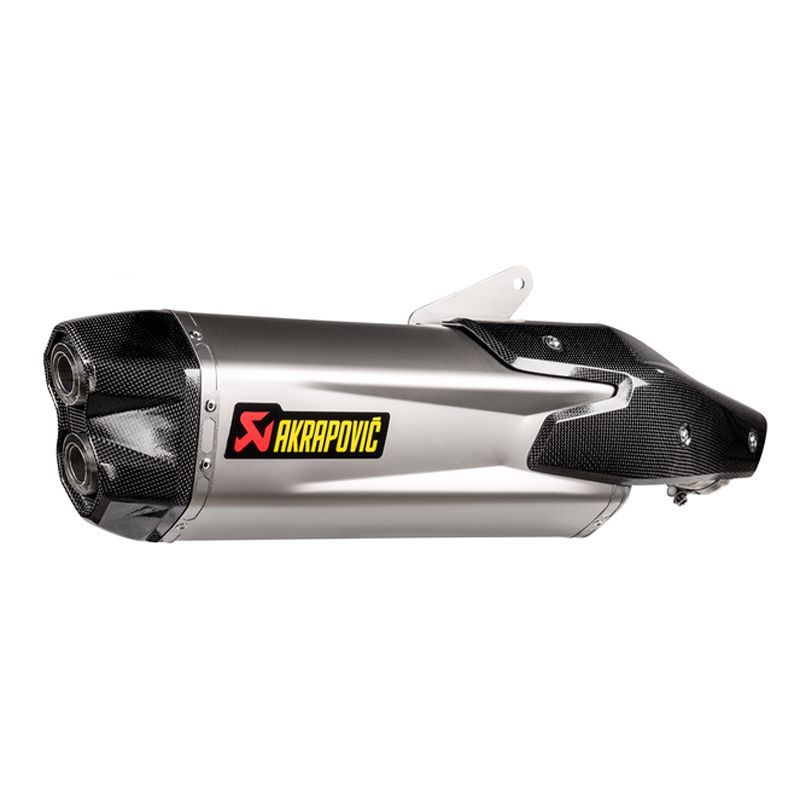 Silencieux Akrapovic Titane embout carbone