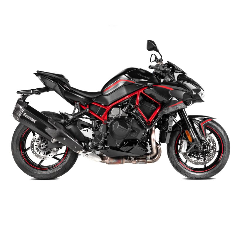 Silencieux Akrapovic titane noir embout carbone