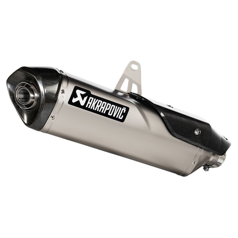 Silencieux Akrapovic Titane embout carbone
