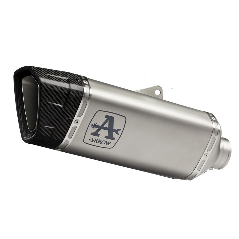 Silencieux Arrow PISTA TITANE EMBOUT CARBONE