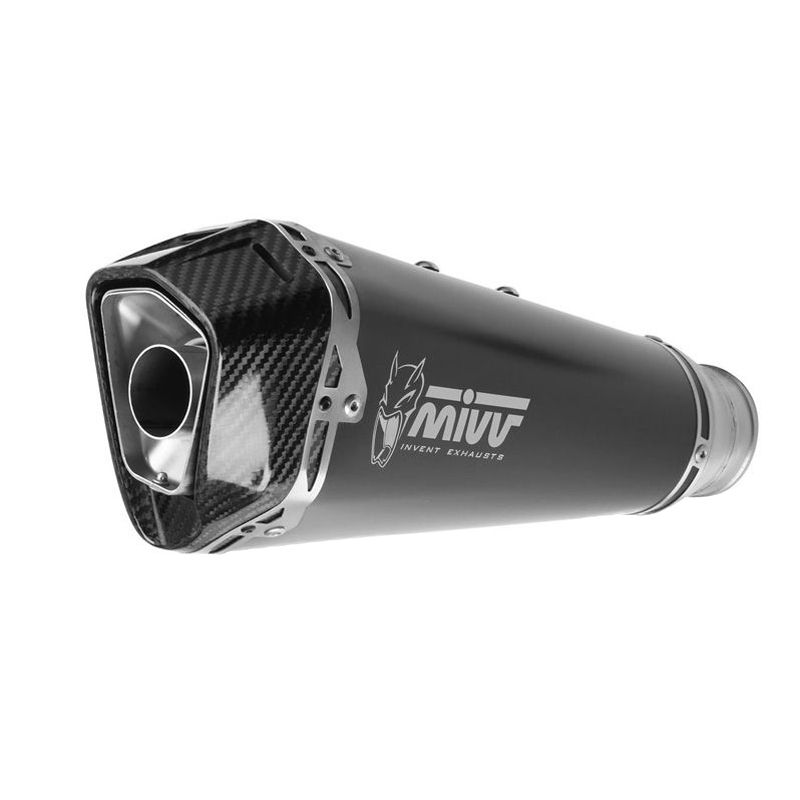 Silencieux Mivv delta Race Steel black