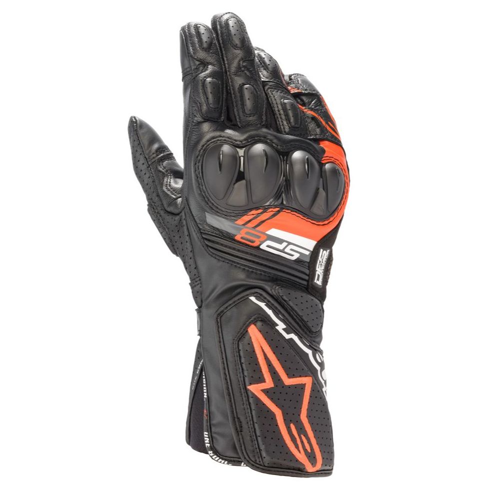 ALPINESTARS Gants Alpinestars SP-8 V3 — noir et rouge