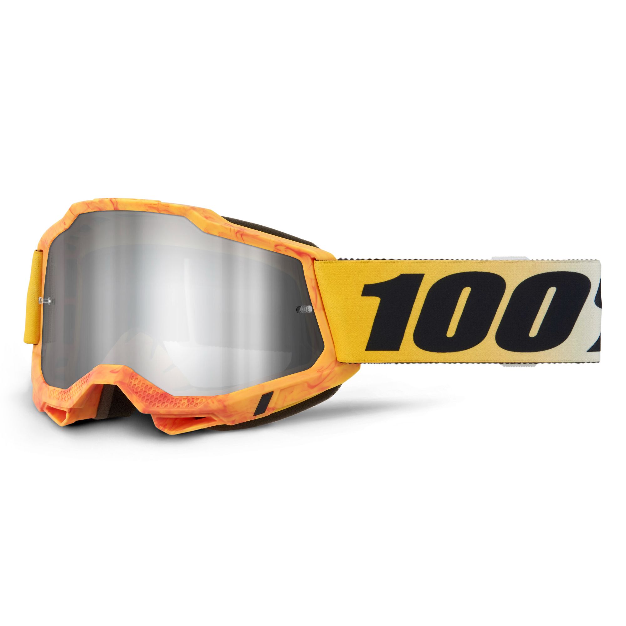 Masque cross 100% ACCURI 2 RAZZA - Mirror Silver 2024