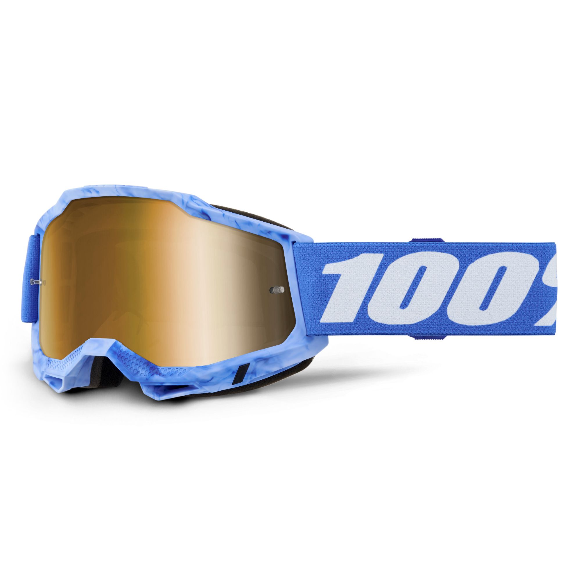 Masque cross 100% ACCURI 2 SURSI - Mirror True Gold 2024