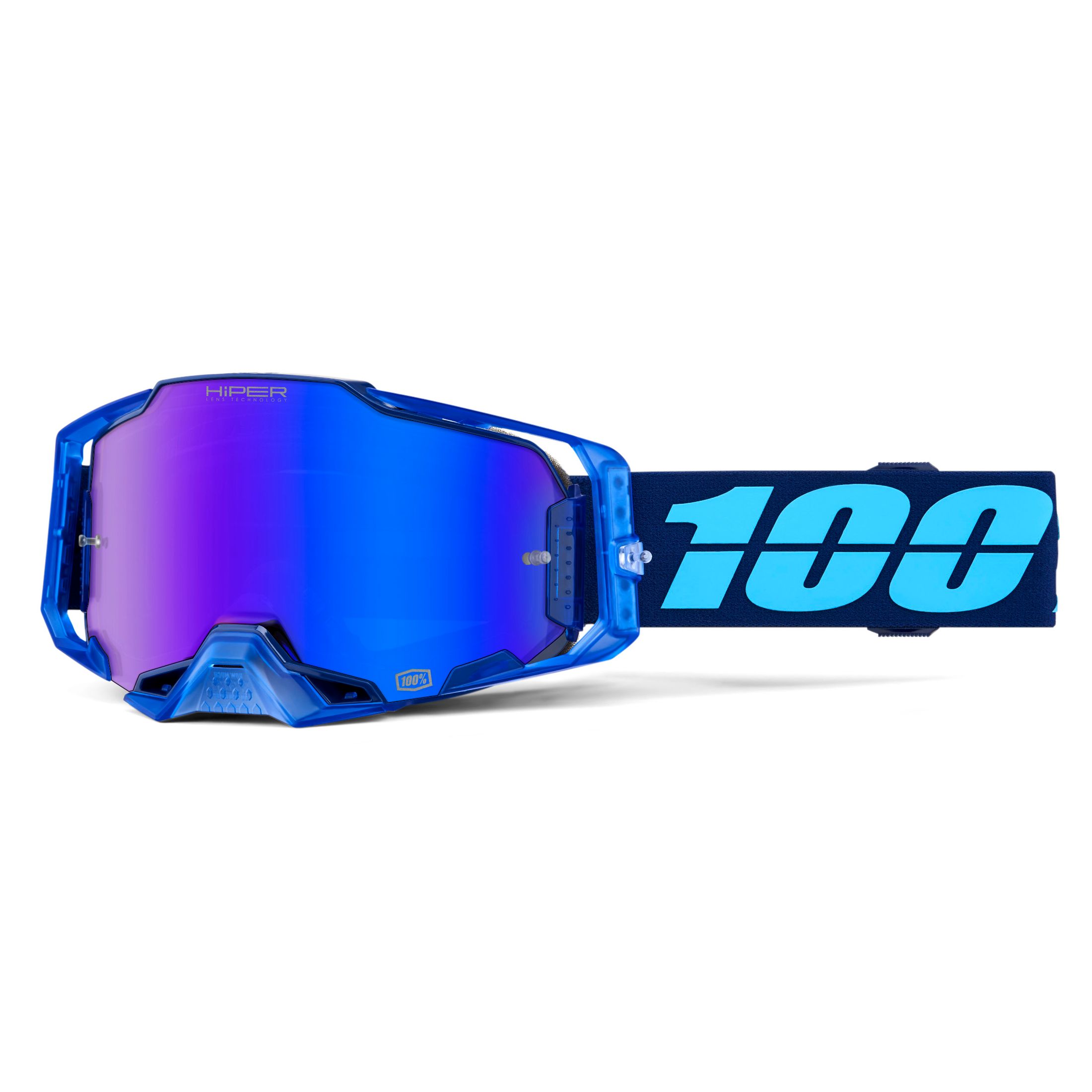 Masque cross 100% ARMEGA HiPER COUPE - Mirror True Gold 2024