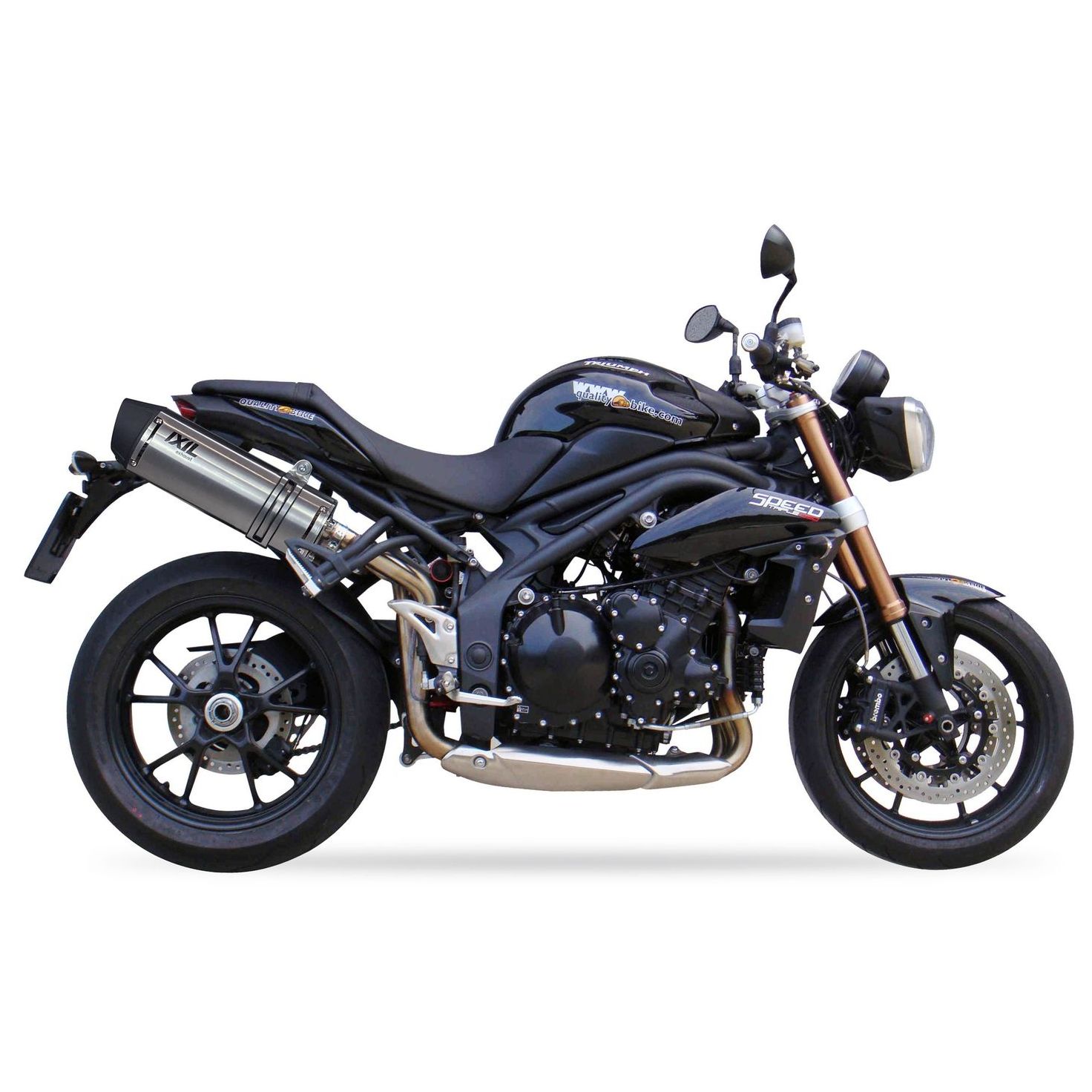 IXIL Silencieux Ixil SOVE HEXOVAL XTREM EVOLUTION Droit — noir