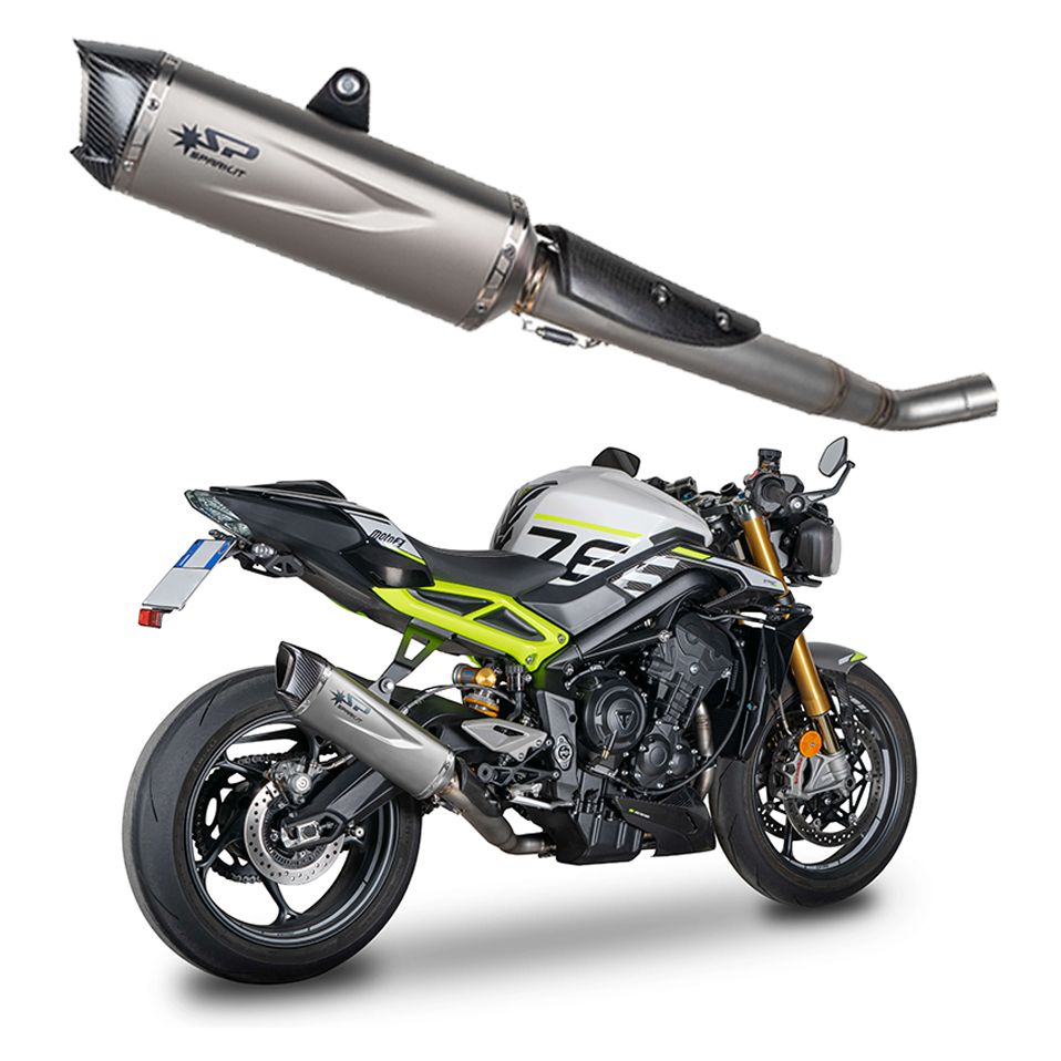 Silencieux Spark 3/4 LIGNE RACING Force EVO TITANE