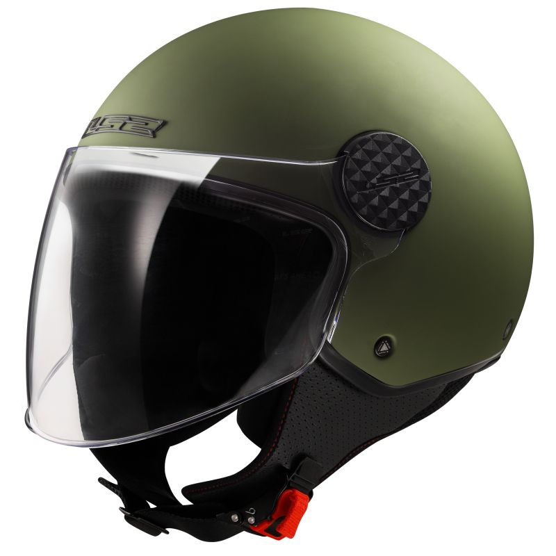 LS2 Casque jet LS2 OF558 - SPHERE LUX II — vert mat