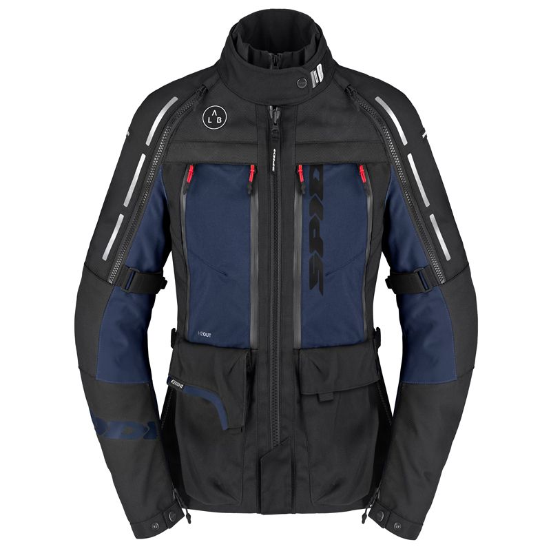 SPIDI Veste Moto Spidi 4 SEASON V3 LADY — noir et bleu