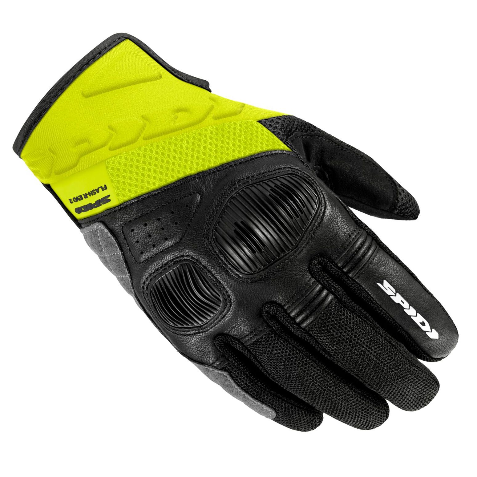 SPIDI Gants Spidi FLASH R EVO 2 — noir et jaune