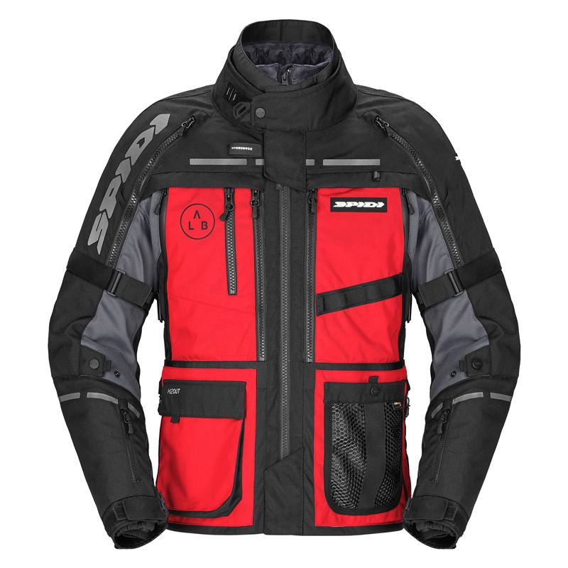 SPIDI Veste Moto Spidi HARD TRACK 3 — rouge