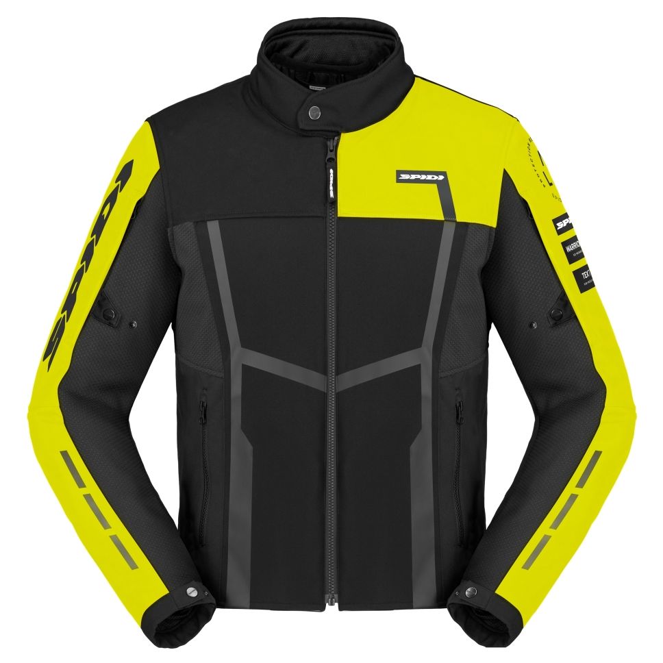 SPIDI Blouson Moto Spidi MOTOJOY — noir et jaune