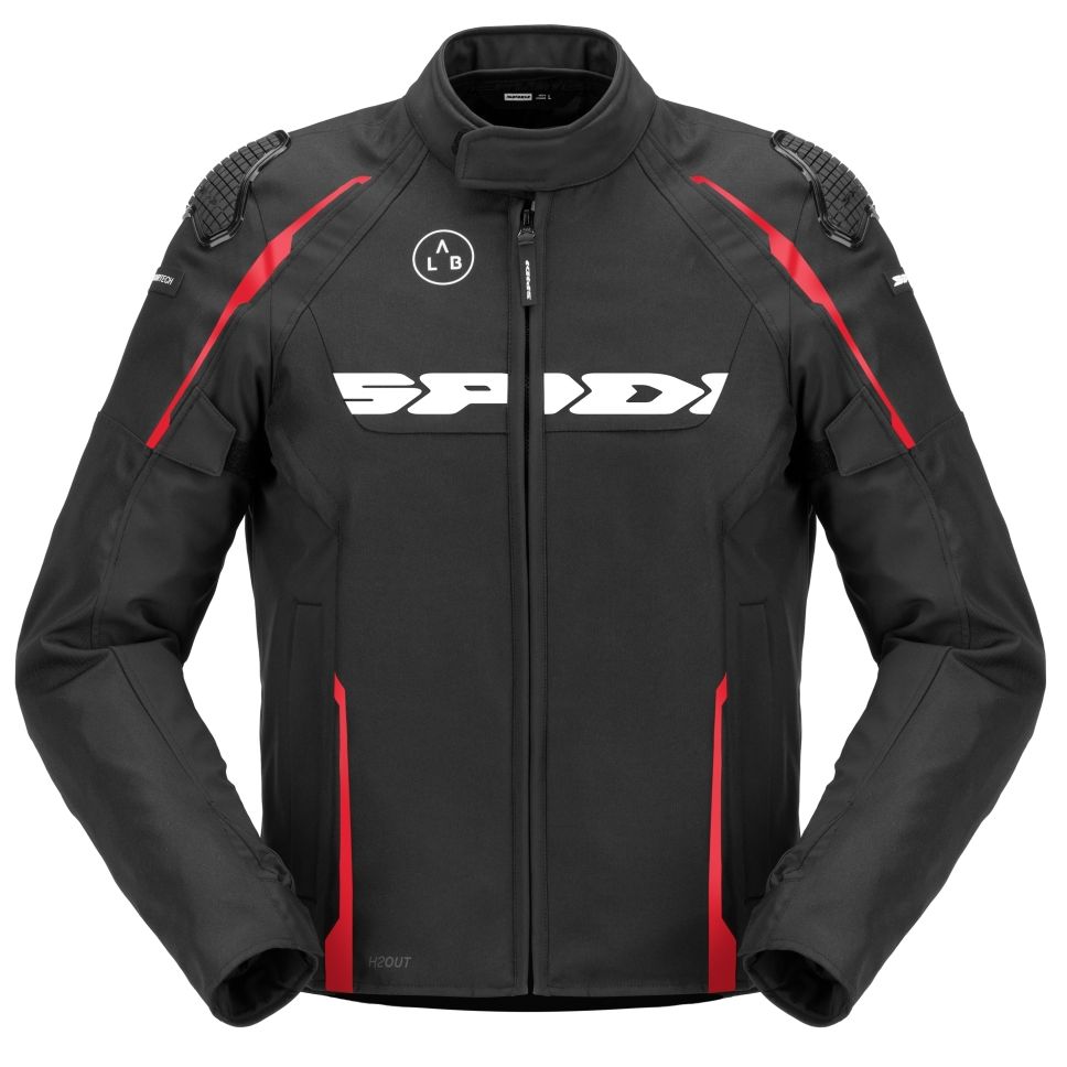 SPIDI Blouson Moto Spidi RACE WARRIOR 2 H2OUT — rouge