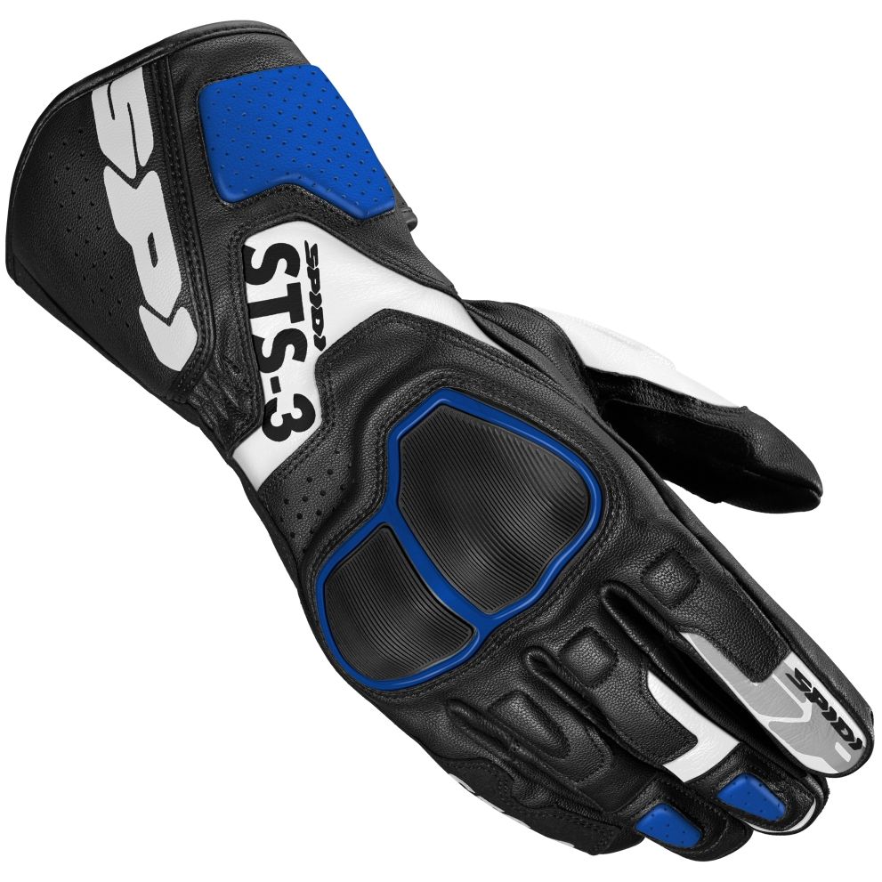 SPIDI Gants Spidi STS-3 — noir et bleu