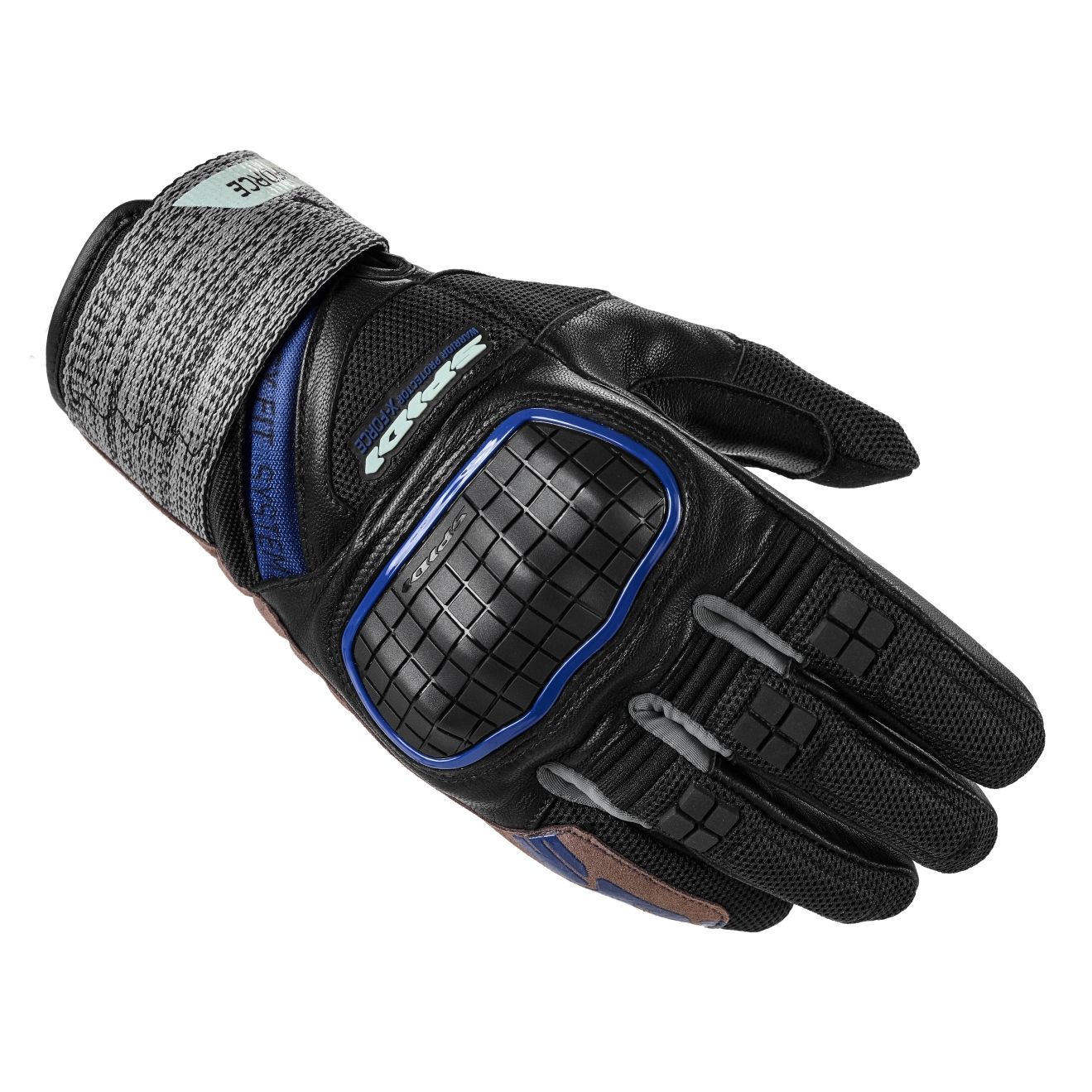 SPIDI Gants Spidi X-FORCE — noir et bleu