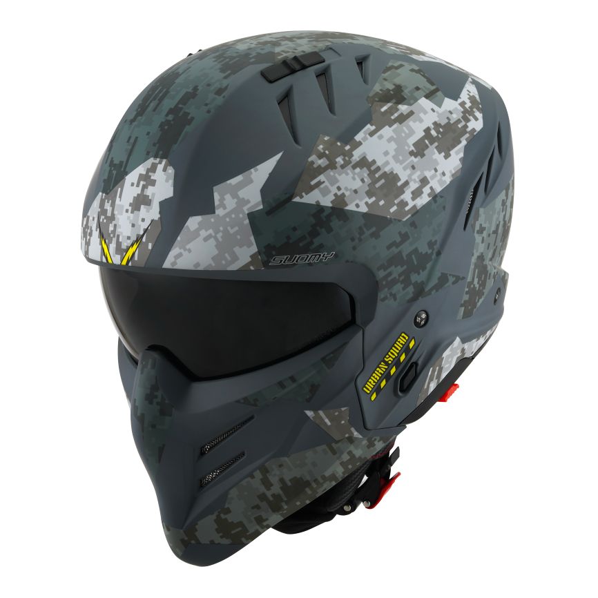 Casque jet Suomy ARMOR - URBAN SQUAD CAMOUFLAGE