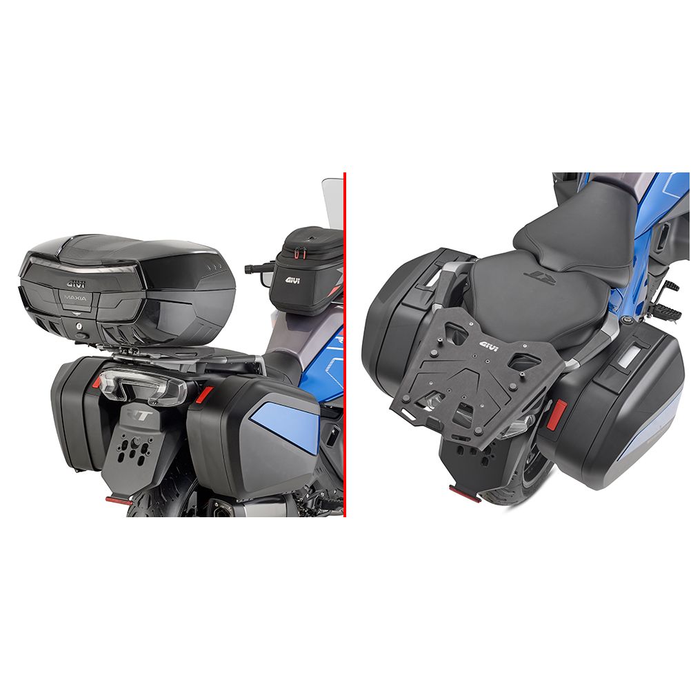 Support top case Givi Aluminium Monokey noir
