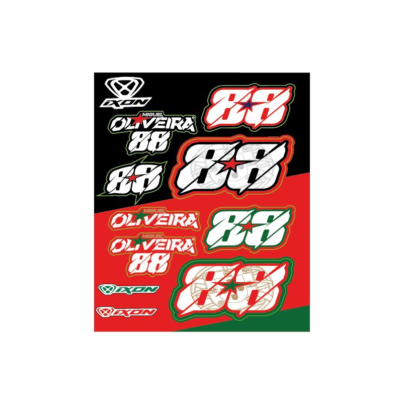 Stickers Ixon STI1 MIGUEL OLIVEIRA 24