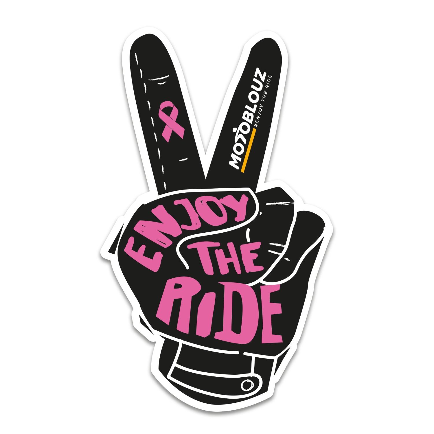 Stickers Motoblouz OCTOBRE ROSE
