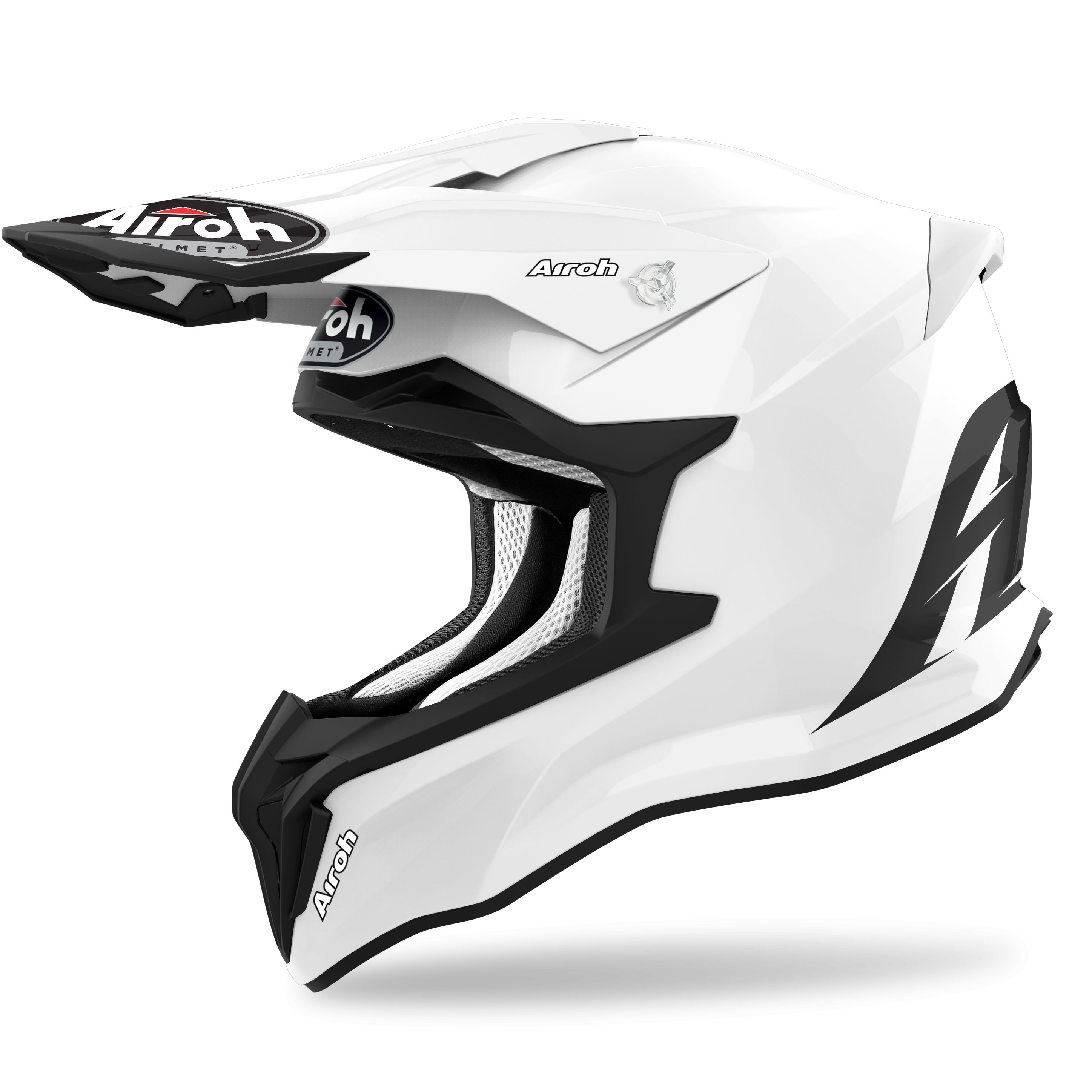 Image of Casque cross Airoh STRYKER - COLOR - WHITE GLOSS 2023
