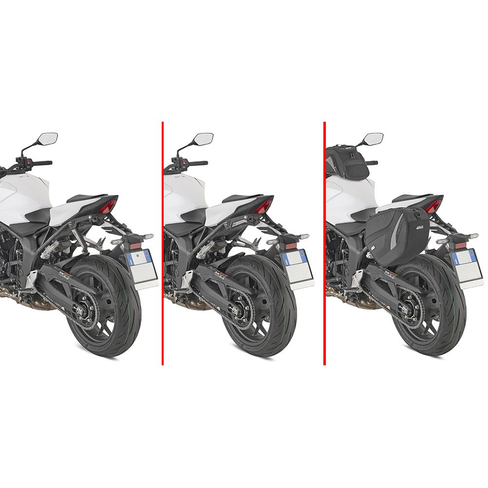 Support valises Givi Pour sacoches cavalières EASY12L