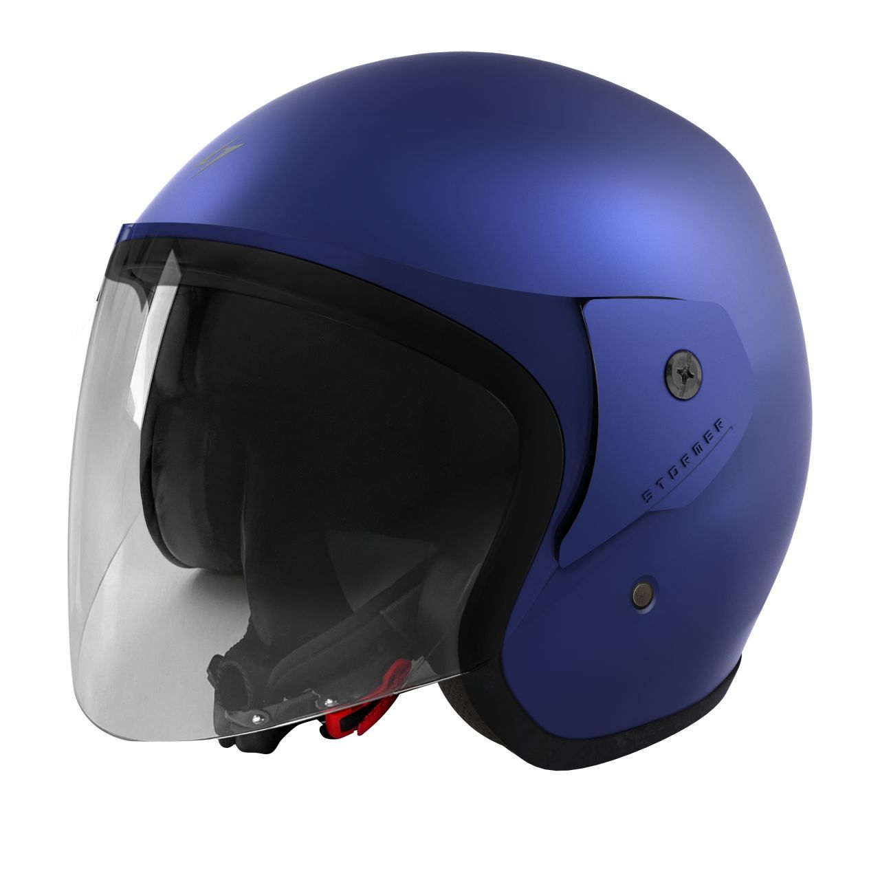 STORMER Casque jet Stormer SUN 2.0 SOLID — bleu
