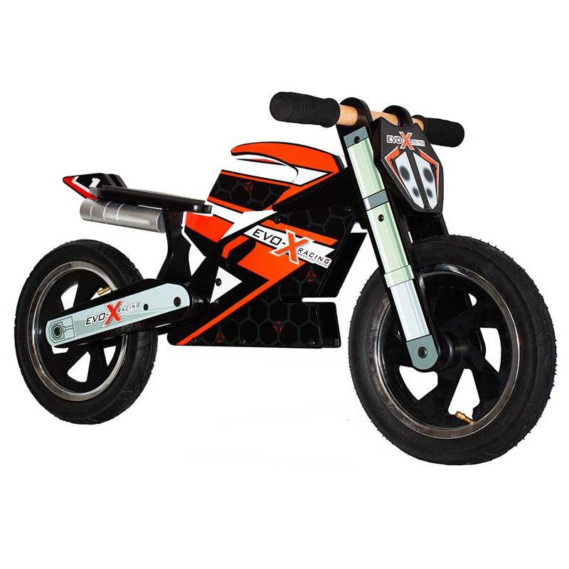 Image of Draisienne Evo-X Racing KIDDI MOTO Orange