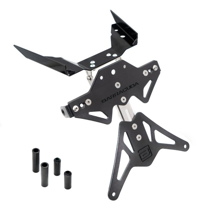 Support de plaque Barracuda Noir