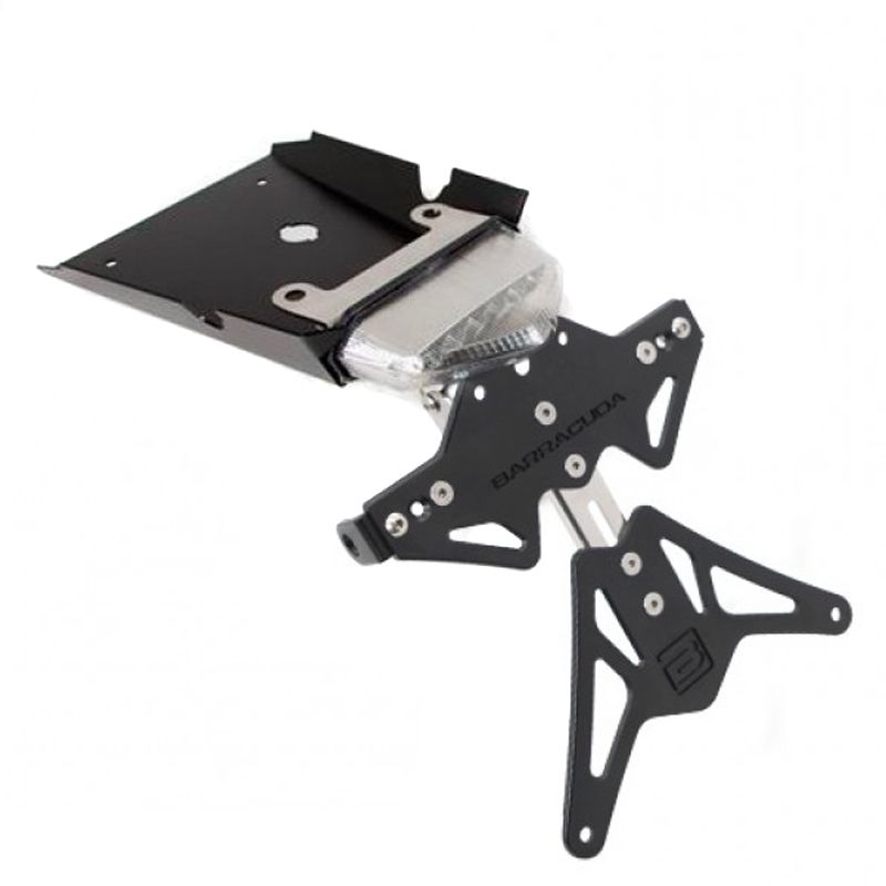 Support de plaque Barracuda Noir