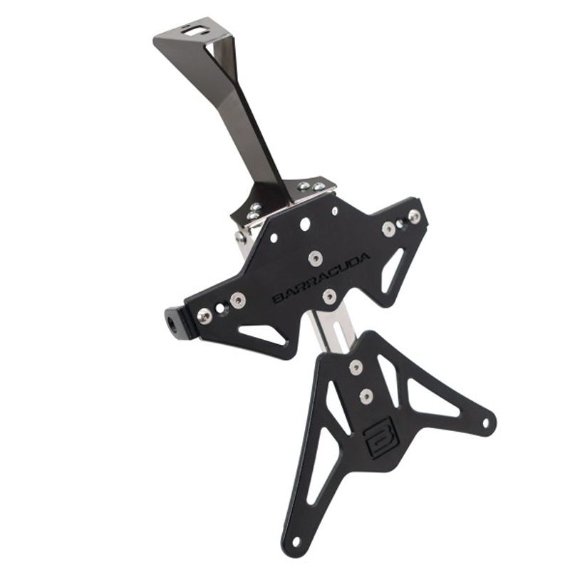Support de plaque Barracuda Noir