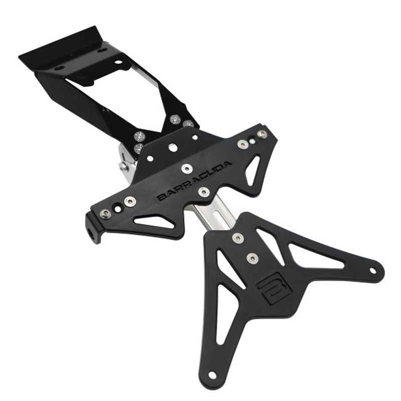 Support de plaque Barracuda Noir