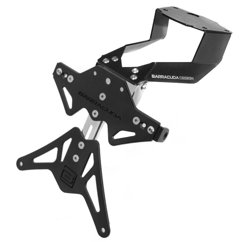 Support de plaque Barracuda Noir