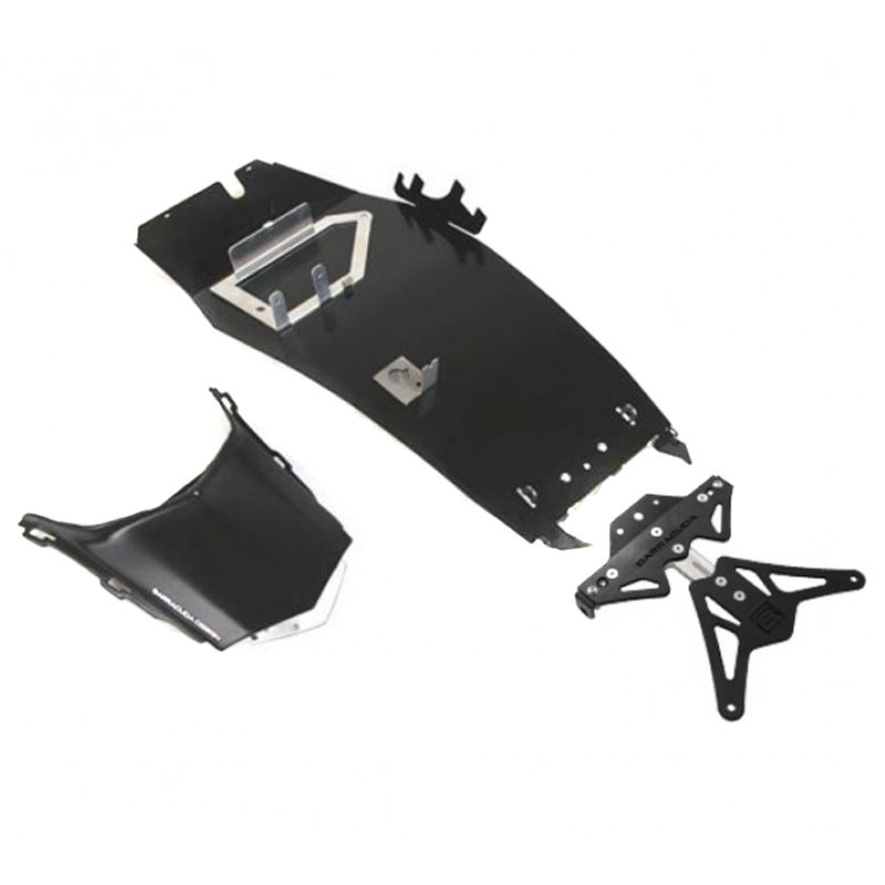 Support de plaque Barracuda Noir