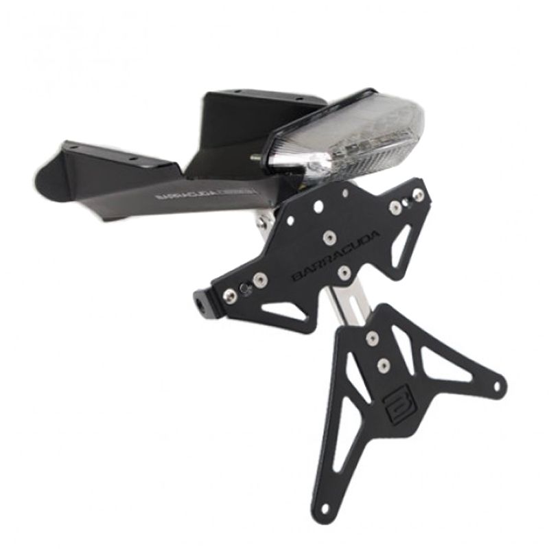 Support de plaque Barracuda Noir