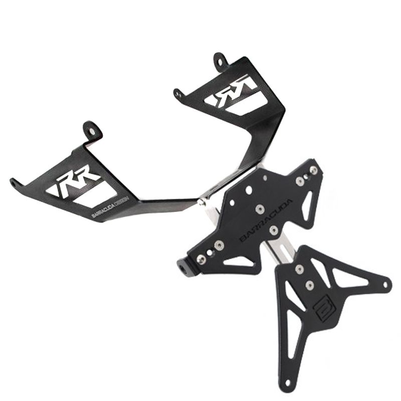 Support de plaque Barracuda Noir
