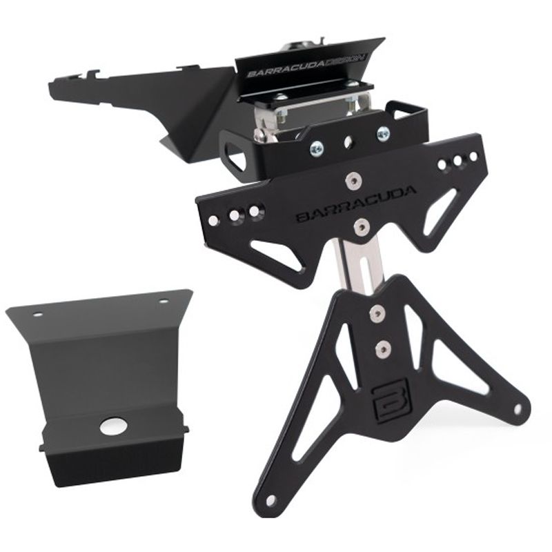 Support de plaque Barracuda Noir
