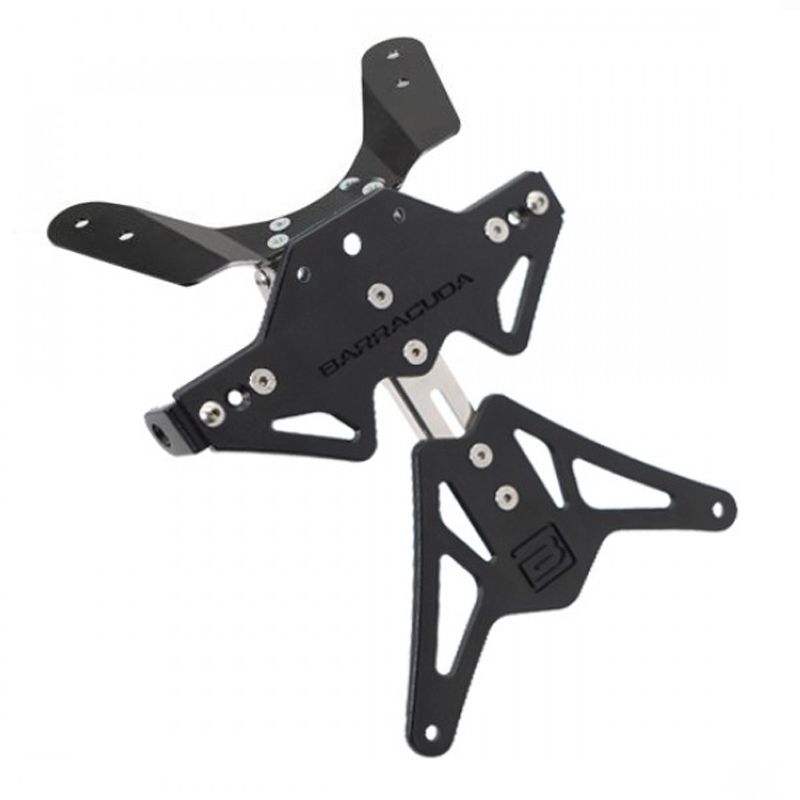 Support de plaque Barracuda Noir