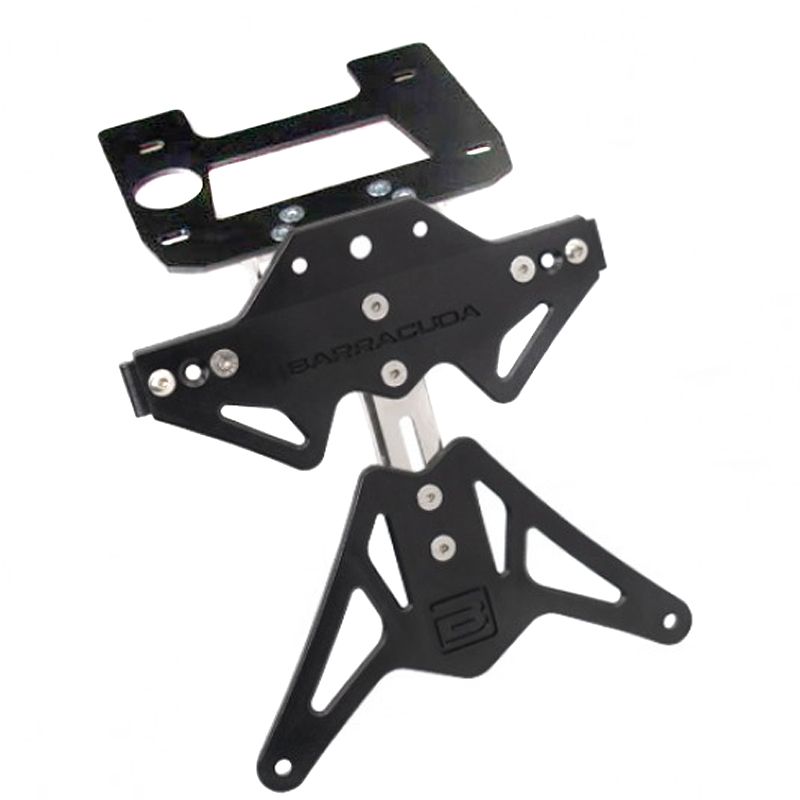 Support de plaque Barracuda Noir
