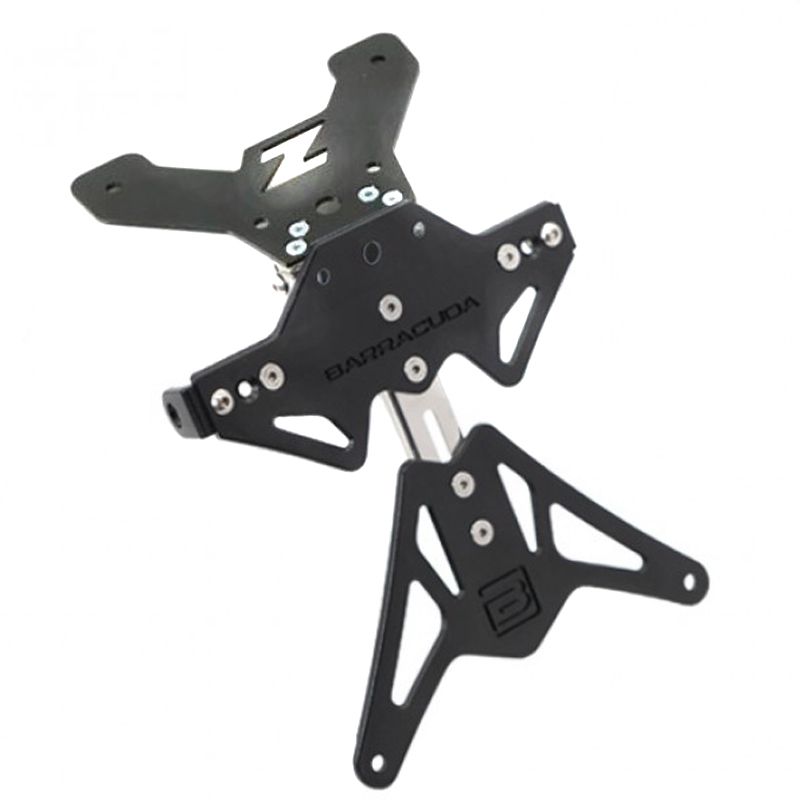 Support de plaque Barracuda Noir
