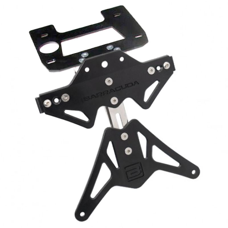 Support de plaque Barracuda Noir
